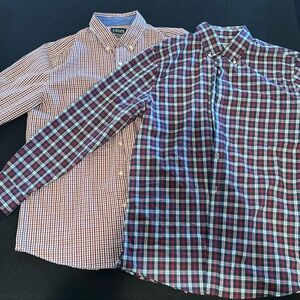 Men’s long sleeved dress shirts, size larger